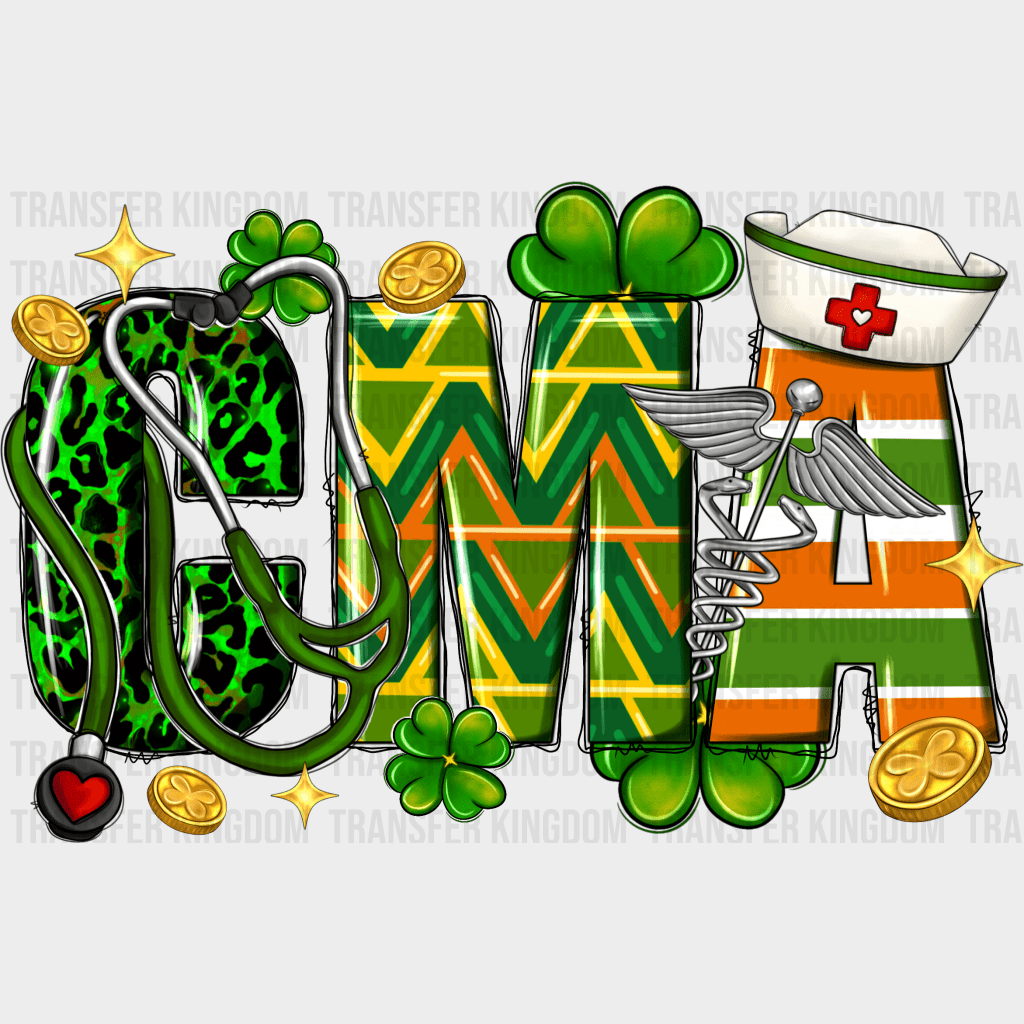 CMA St. Patrick's Day Design - DTF heat transfer - Transfer Kingdom