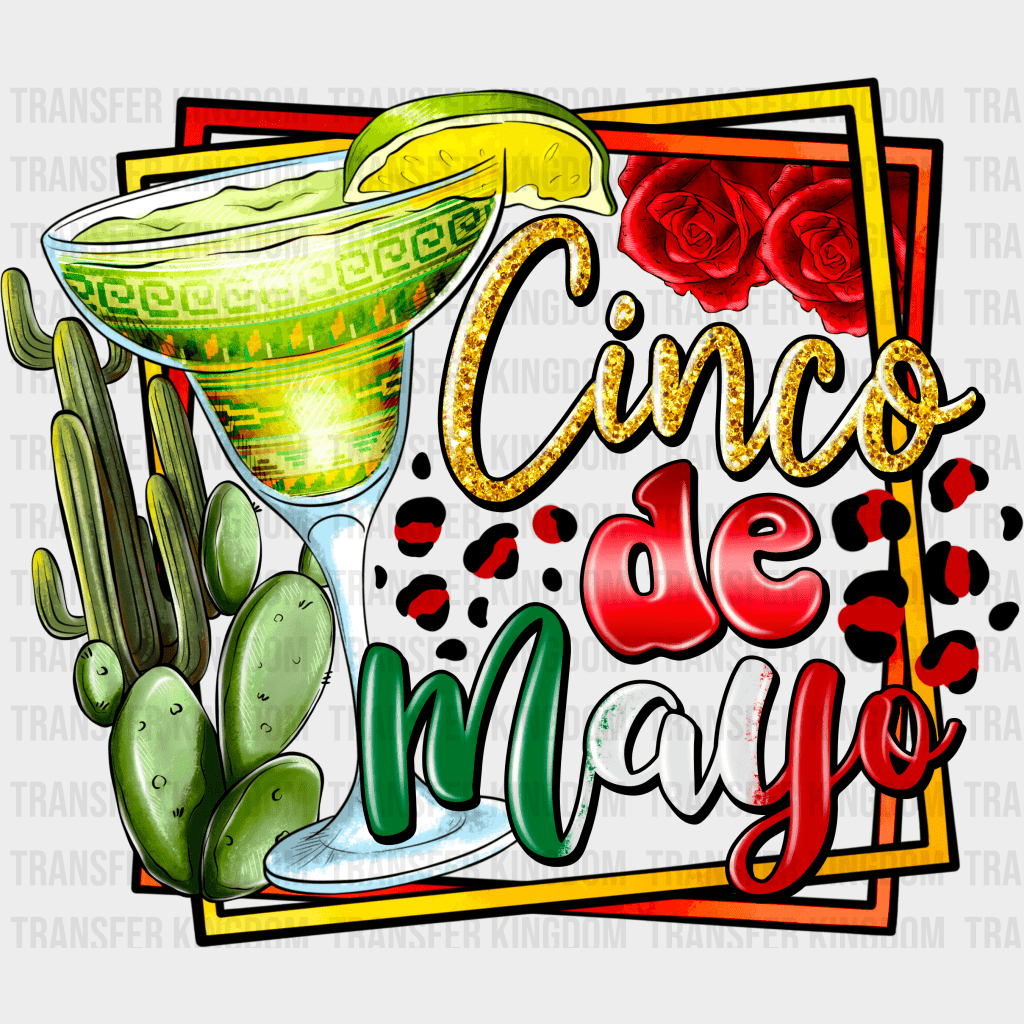 Cocktail - Cinco De Mayo DTF heat transfer - Transfer Kingdom