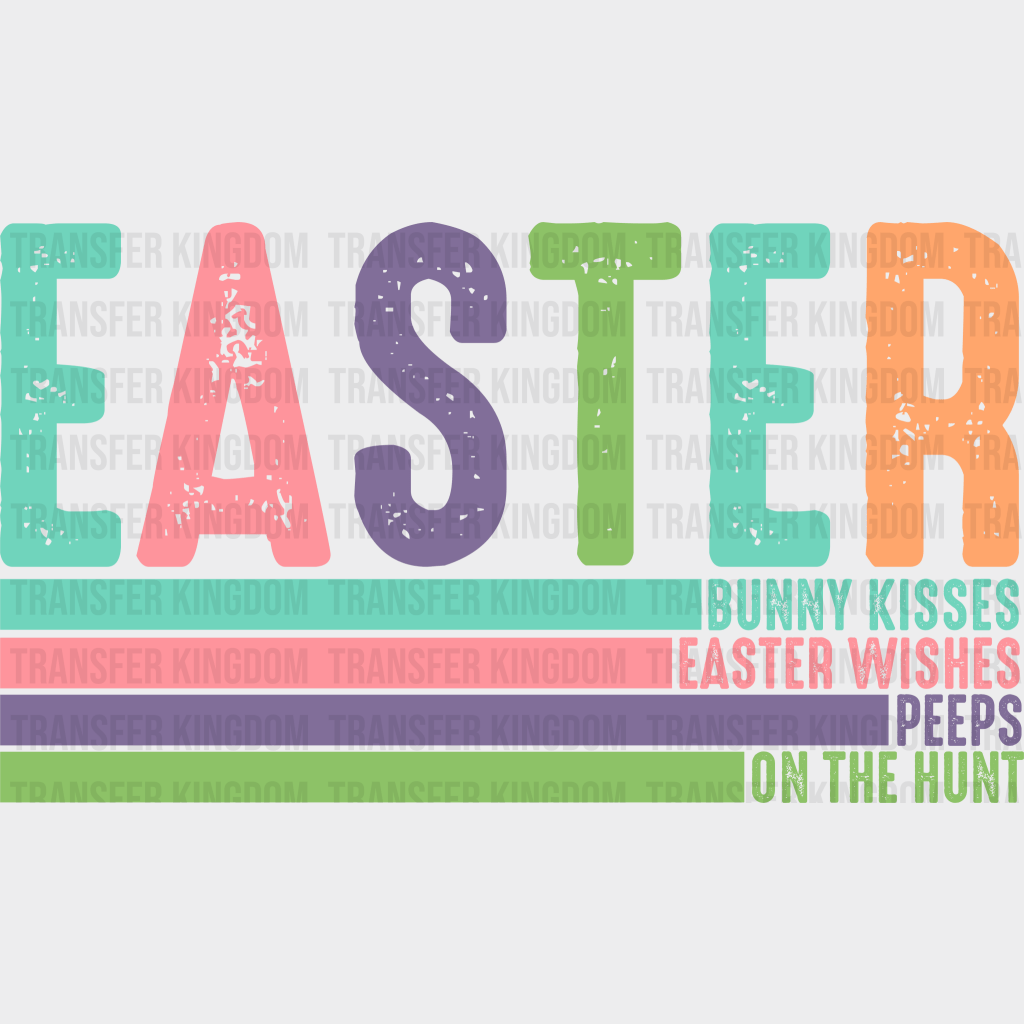 Easter Design - DTF heat transfer - Transfer Kingdom