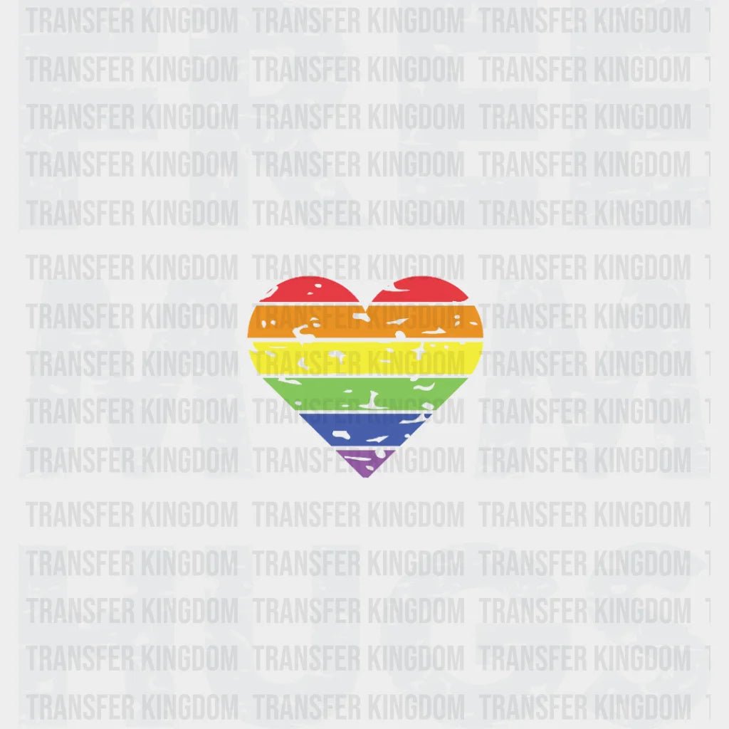 Free Mom Hugs Heart Rainbow - Lgbt Support Pride Design Dtf Heat Transfer