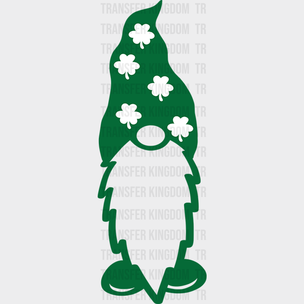 Gnomie St. Patrick's Day Design - DTF heat transfer - Transfer Kingdom