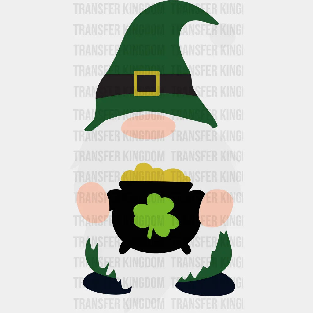 Gnomie St. Patrick's Day Design - DTF heat transfer - Transfer Kingdom