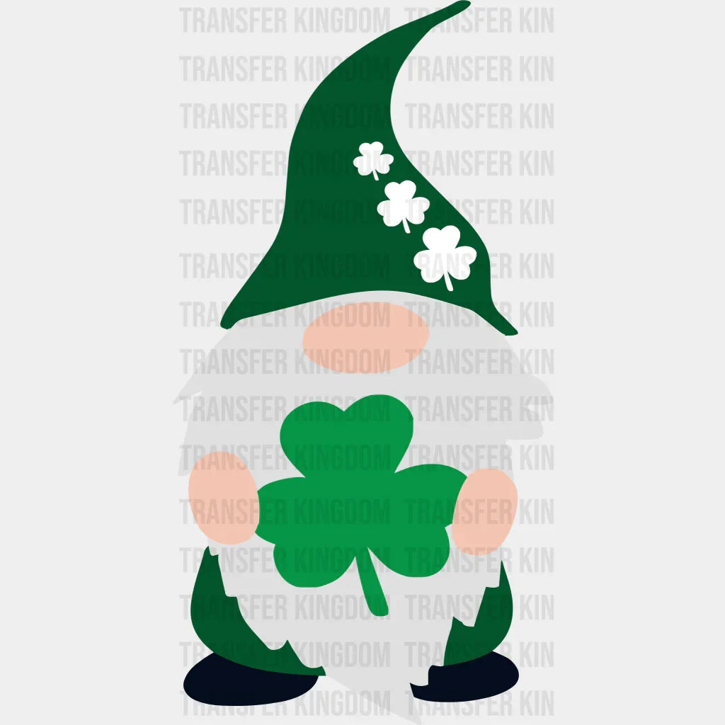 Gnomie St. Patrick's Day Design - DTF heat transfer - Transfer Kingdom