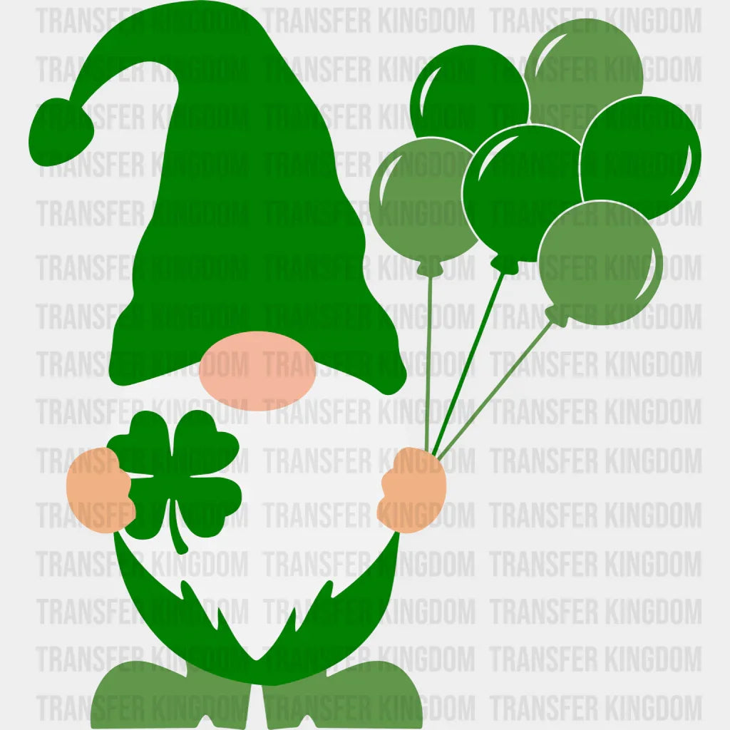 Gnomie St. Patrick's Day Design - DTF heat transfer - Transfer Kingdom