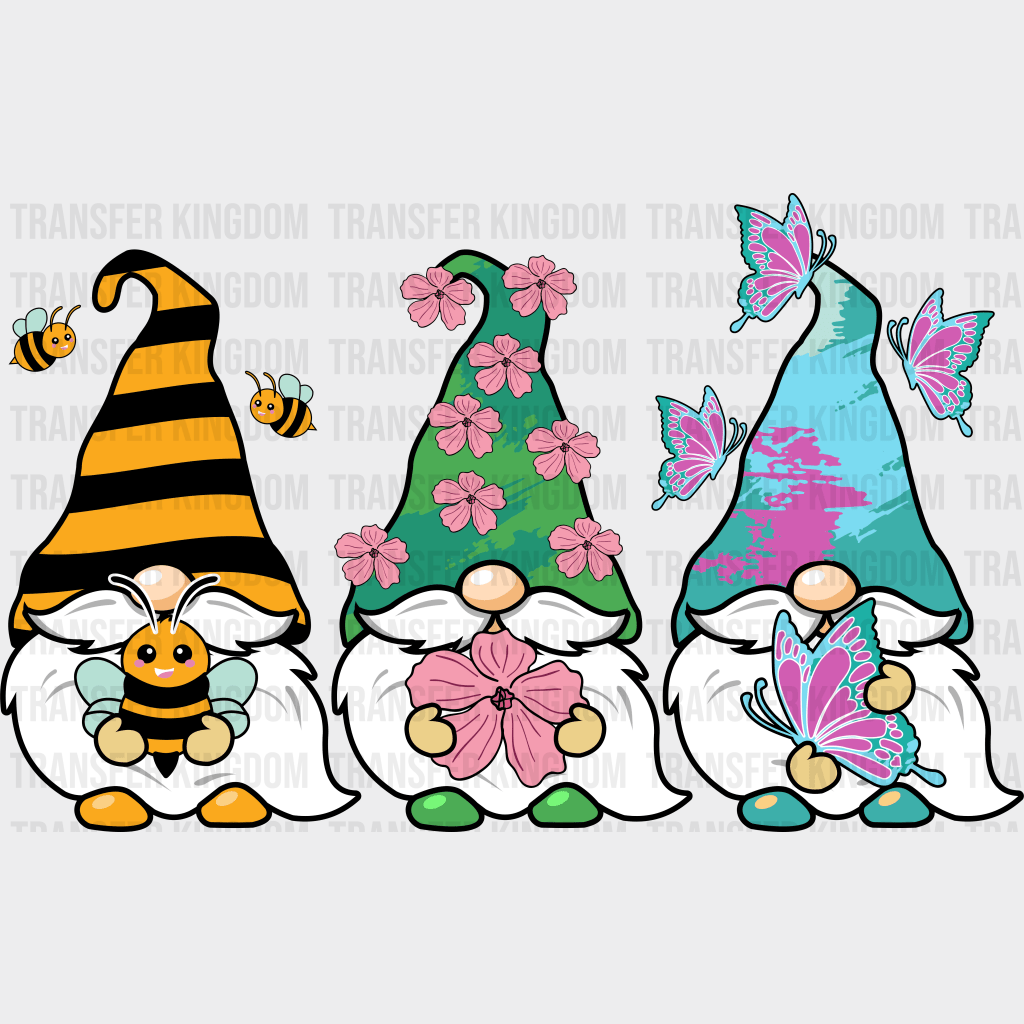 Gnomies Easter Design - DTF heat transfer - Transfer Kingdom