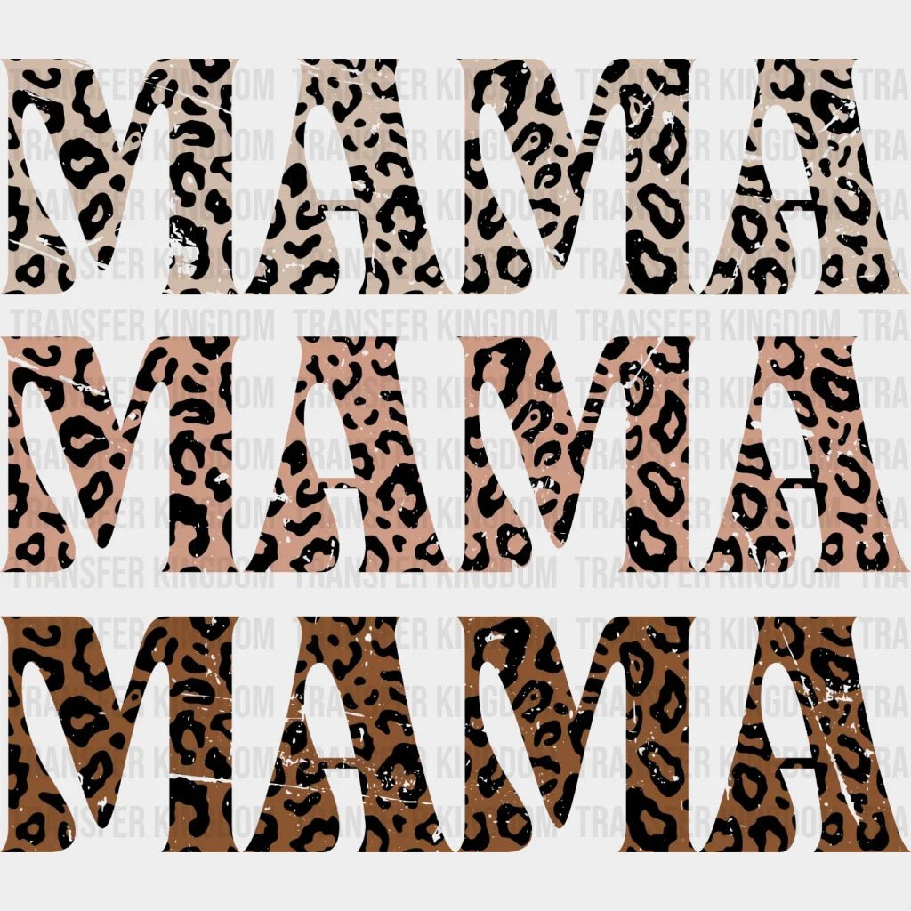 Grunge Leopard Mama - Mothers Day - Funny Mom - Cool Mom - Design - DTF heat transfer - Transfer Kingdom