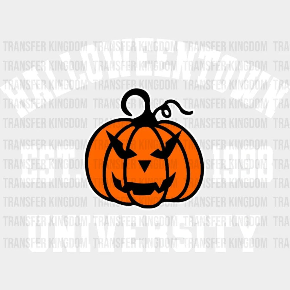 Halloweentown University Est.1998 Pumpkin Design - Dtf Heat Transfer