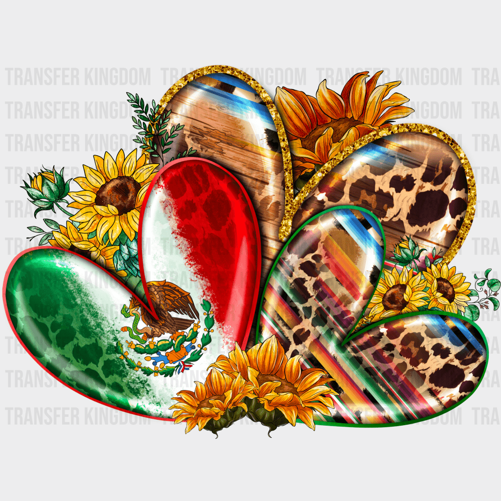 Hearts Cinco De Mayo - Cinco De Mayo DTF heat transfer - Transfer Kingdom