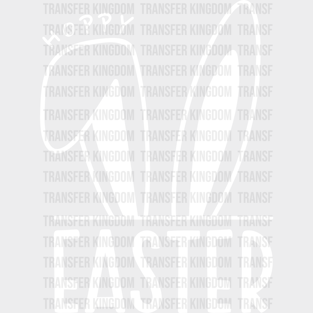 Hoppy Easter Design- DTF heat transfer - Transfer Kingdom