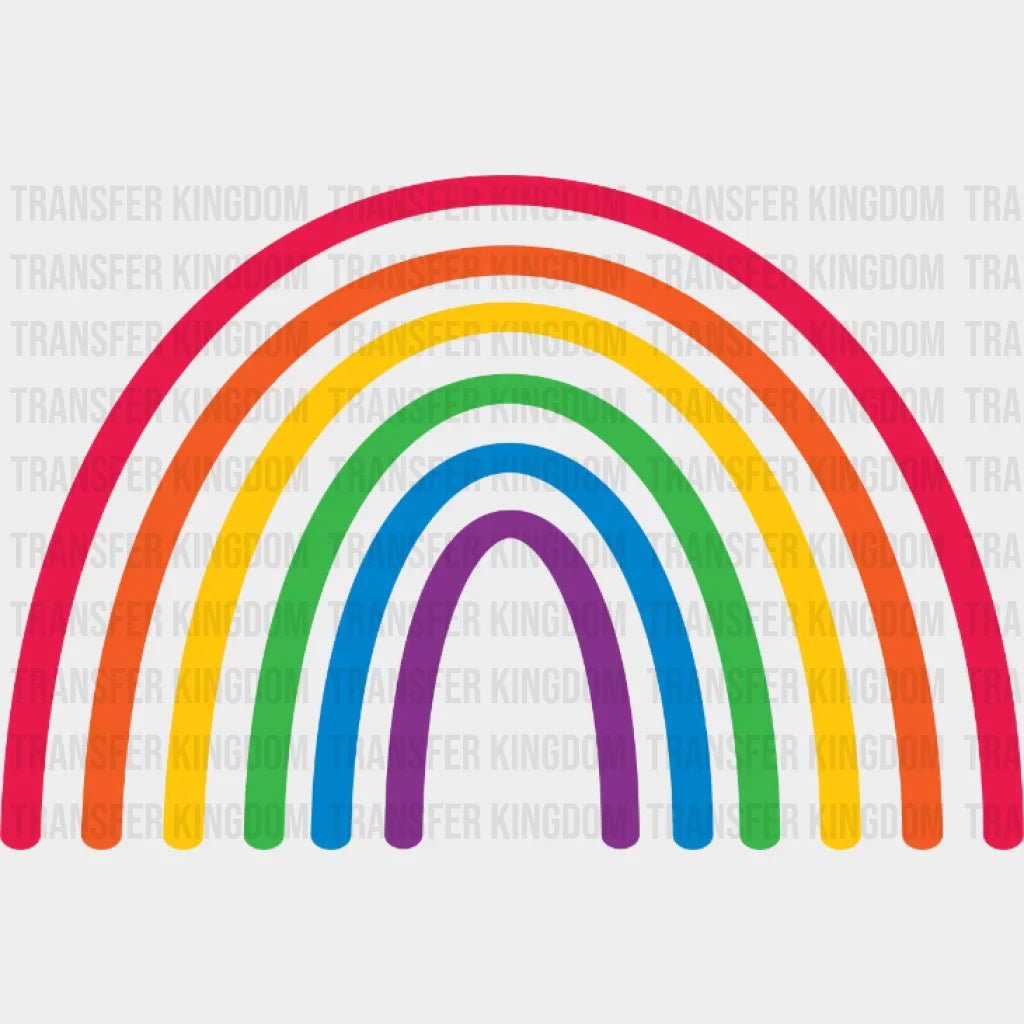Lgbt Rainbow - Lgbtq Pride Design Dtf Heat Transfer