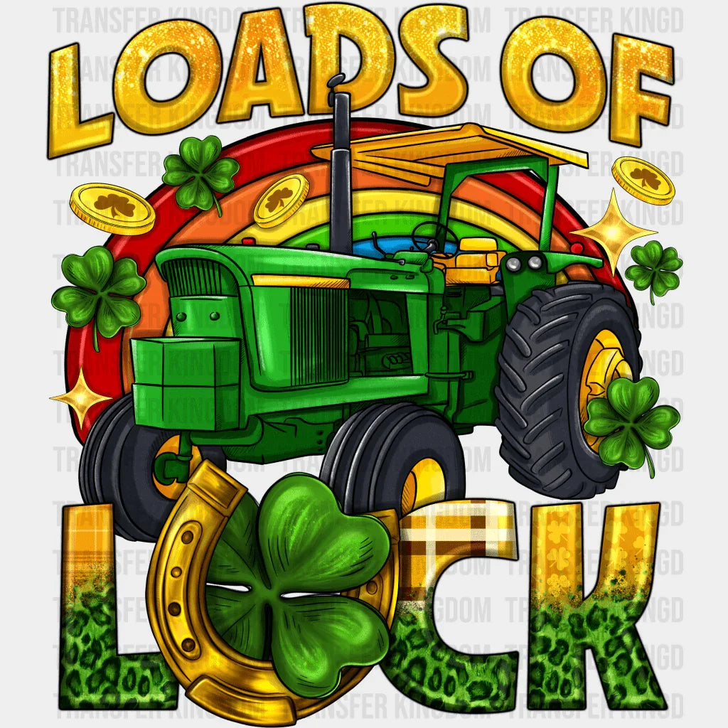 Loads Of Luck St. Patrick's Day Design - DTF heat transfer - Transfer Kingdom