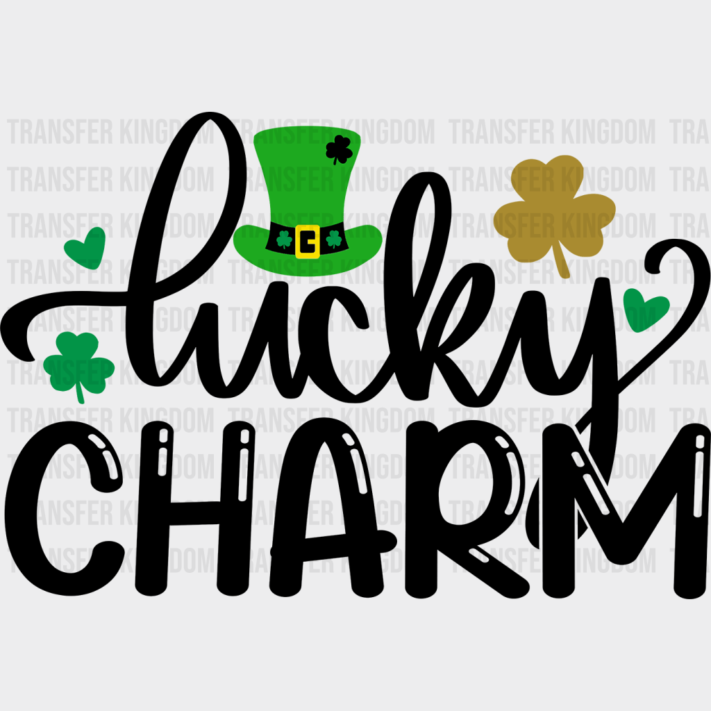Lucky Charm St. Patrick's Day Design - DTF heat transfer - Transfer Kingdom