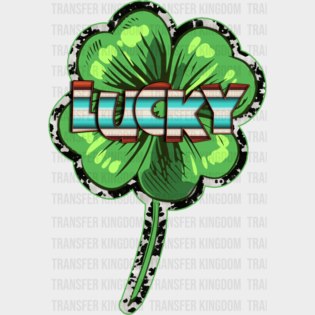 Lucky St. Patrick's Day Design - DTF heat transfer - Transfer Kingdom