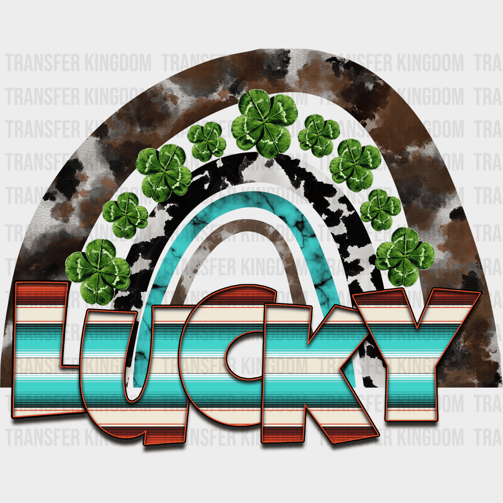 Lucky St. Patrick's Day Design - DTF heat transfer - Transfer Kingdom