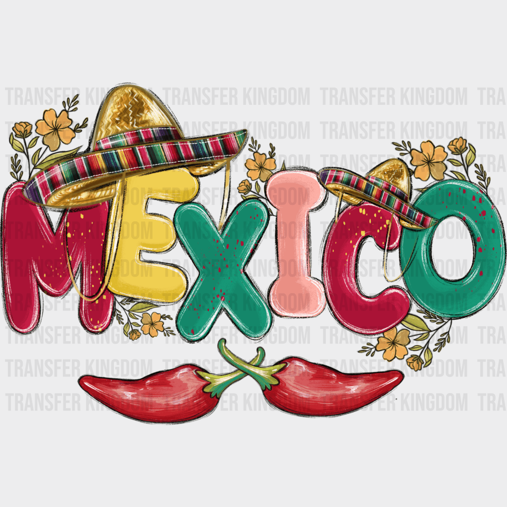 Mexico- Cinco De Mayo DTF heat transfer - Transfer Kingdom