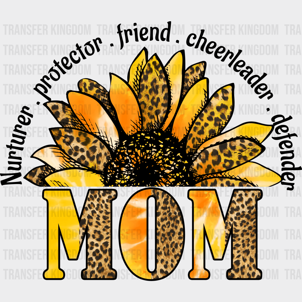 MOM Sunflower - Mothers Day - DTF Transfer - Transfer Kingdom