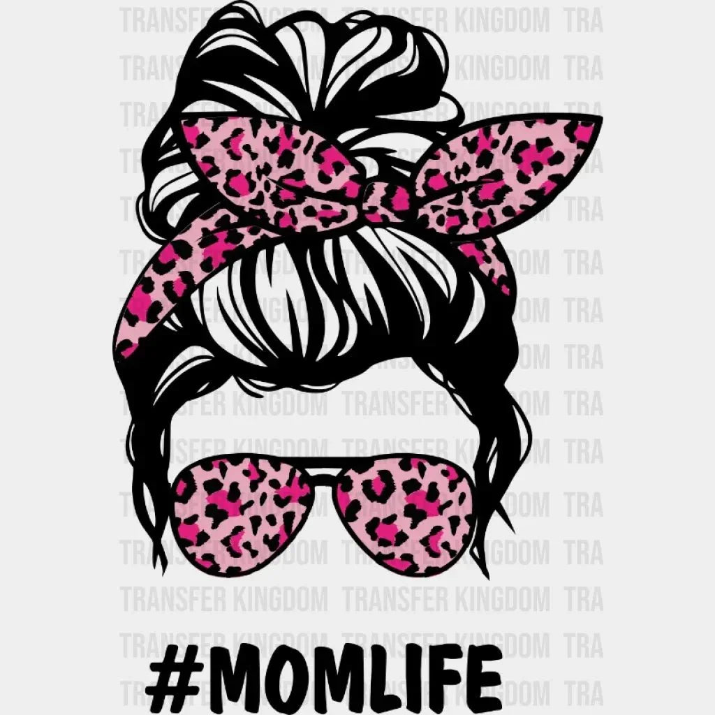 MomLife KidLife Leopard - Baby and Mama - Family Matching - Design - DTF heat transfer - Transfer Kingdom