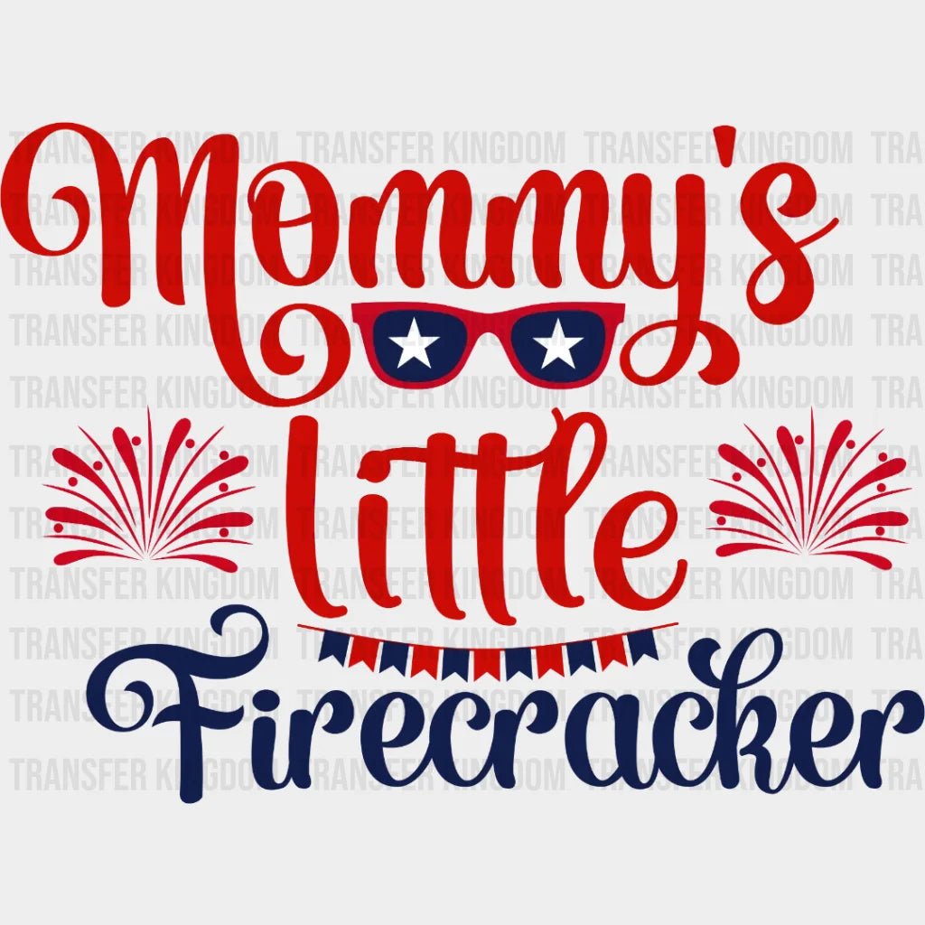 Mommys Little Firecracker Dtf Transfer