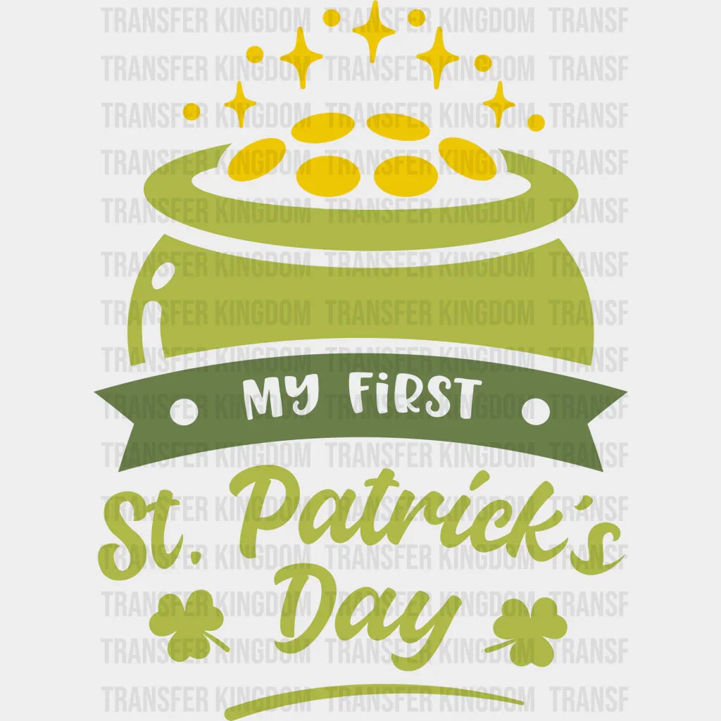 My First St. Patrick's Day Design - DTF heat transfer - Transfer Kingdom