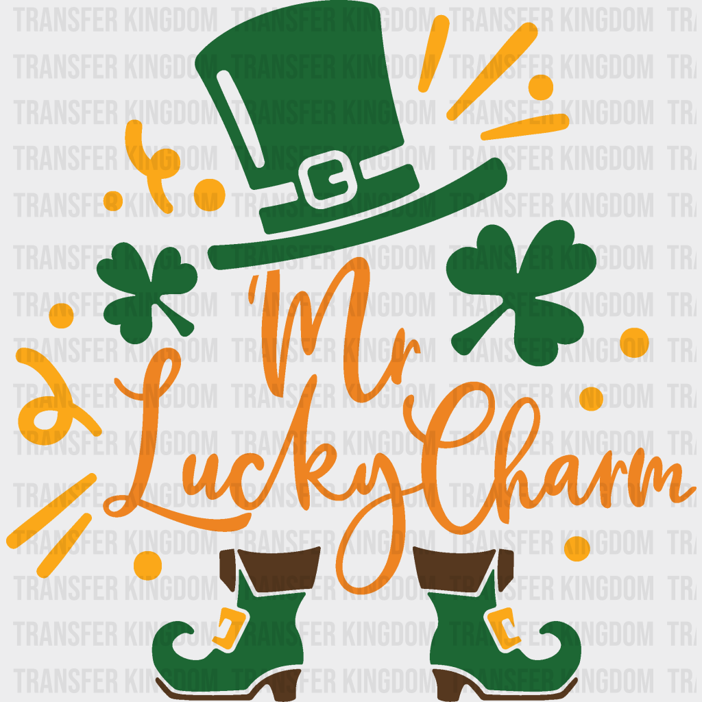 My Lucky Charm St. Patrick's Day Design - DTF heat transfer - Transfer Kingdom