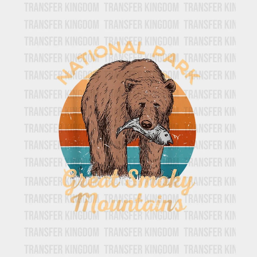 National Park Great Smoky Mounatins Design - Dtf Heat Transfer