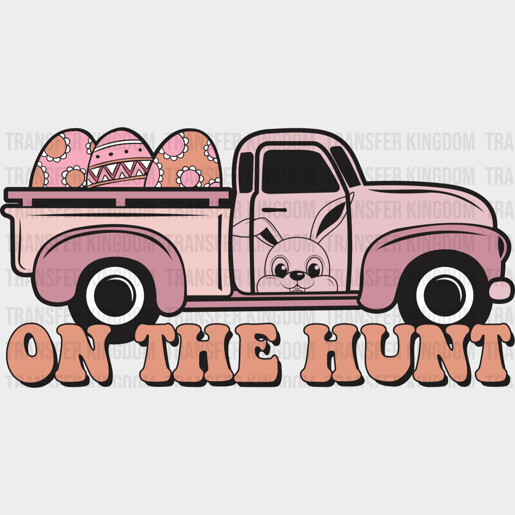 On The Hunt Easter Design - DTF heat transfer - Transfer Kingdom