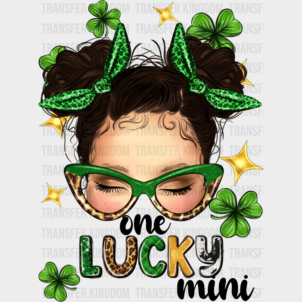 One Lucky Mini St. Patrick's Day Design - DTF heat transfer - Transfer Kingdom