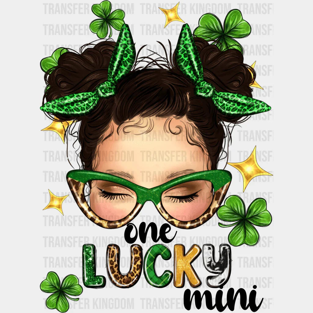 One Lucky Mini St. Patrick's Day Design - DTF heat transfer - Transfer Kingdom