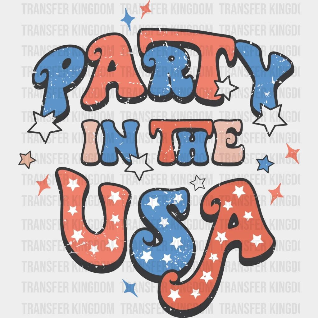 Party In The Usa Dtf Transfer