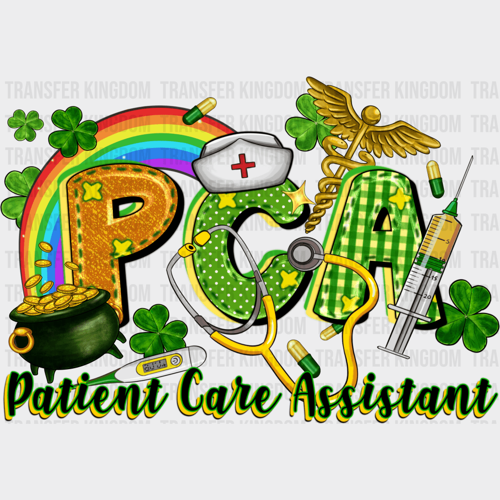 PCA St. Patrick's Day Design - DTF heat transfer - Transfer Kingdom