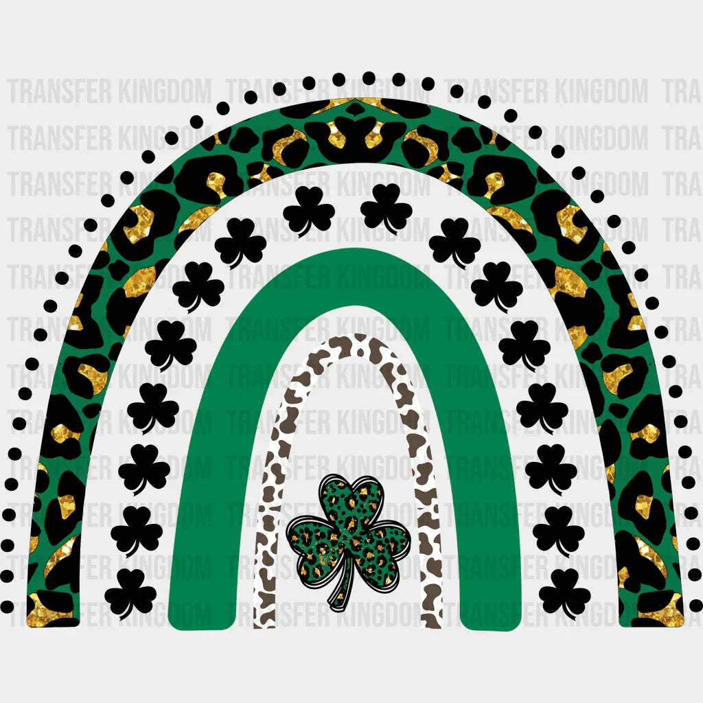 Rainbow St. Patrick's Day Design - DTF heat transfer - Transfer Kingdom