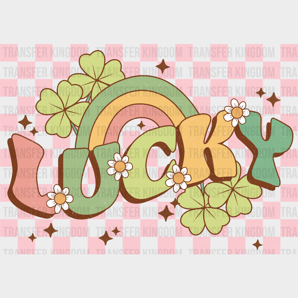 Retro St. Patrick's Day Design - DTF heat transfer - Transfer Kingdom