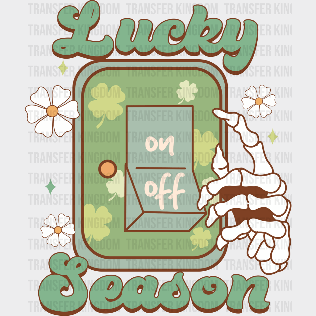 Retro St. Patrick's Day Design - DTF heat transfer - Transfer Kingdom