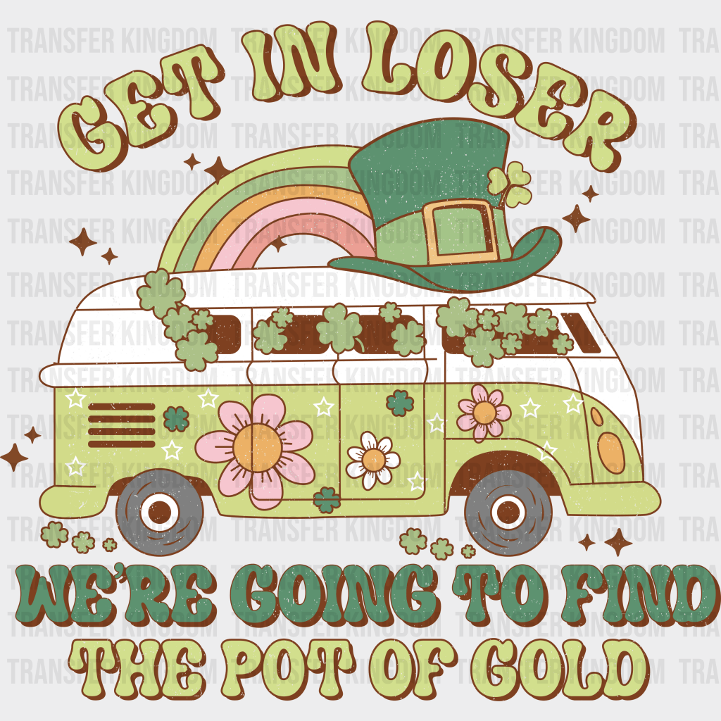 Retro St. Patrick's Day Design - DTF heat transfer - Transfer Kingdom