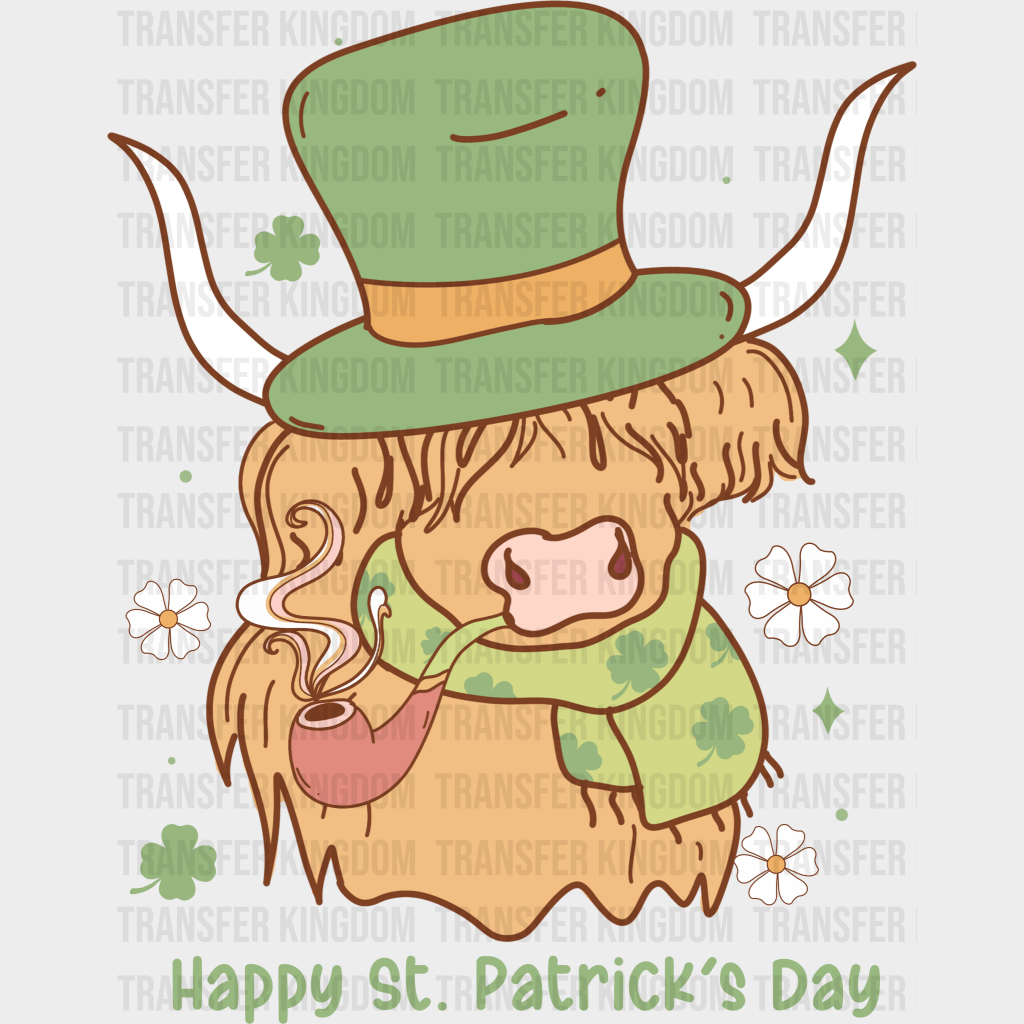Retro St. Patrick's Day Design - DTF heat transfer - Transfer Kingdom