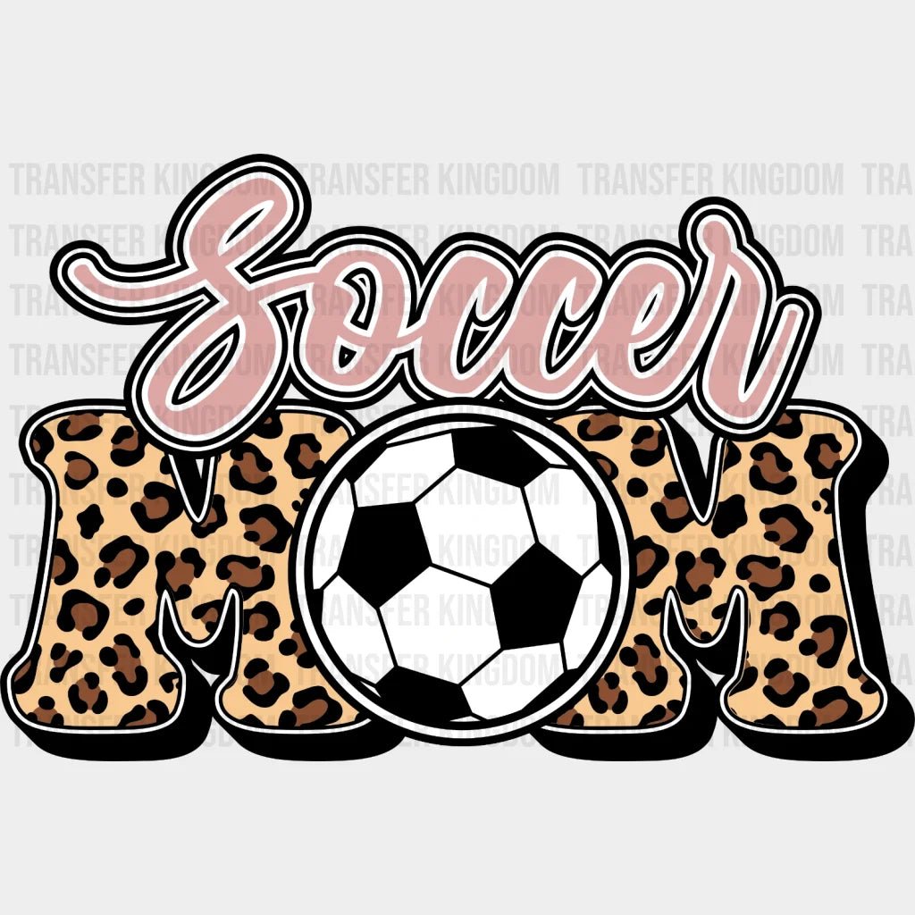 Soccer Mom Leopard Dtf Transfer