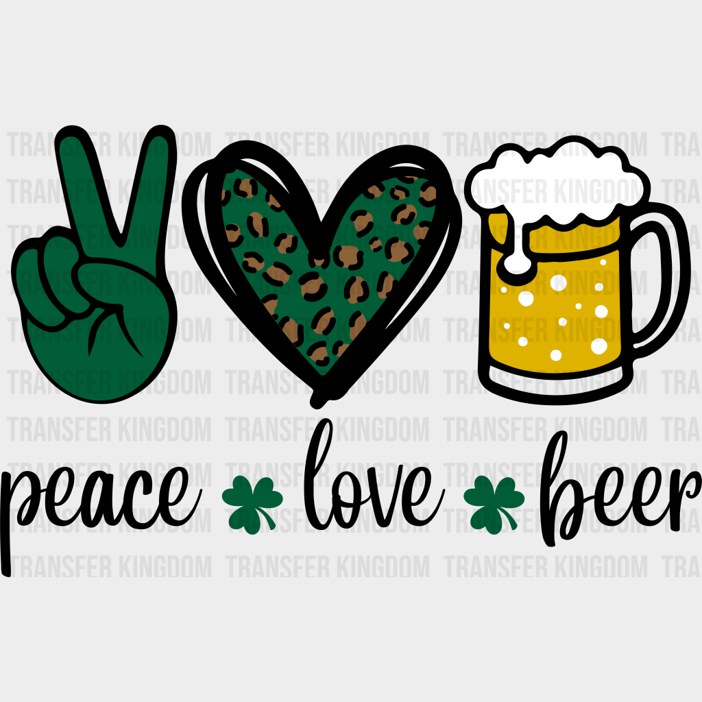 St. Patrick's Day Design - DTF heat transfer - Transfer Kingdom