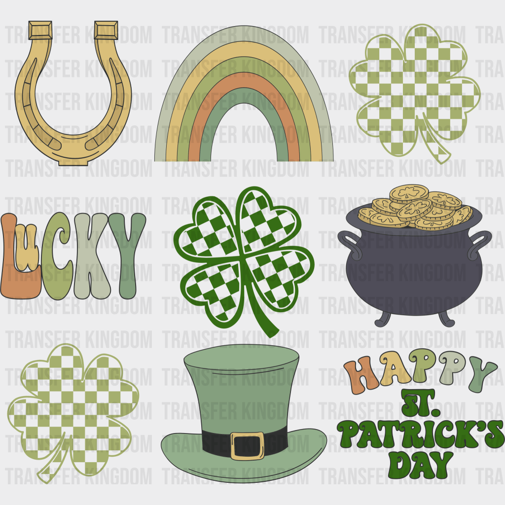 St. Patrick's Day Design - DTF heat transfer - Transfer Kingdom