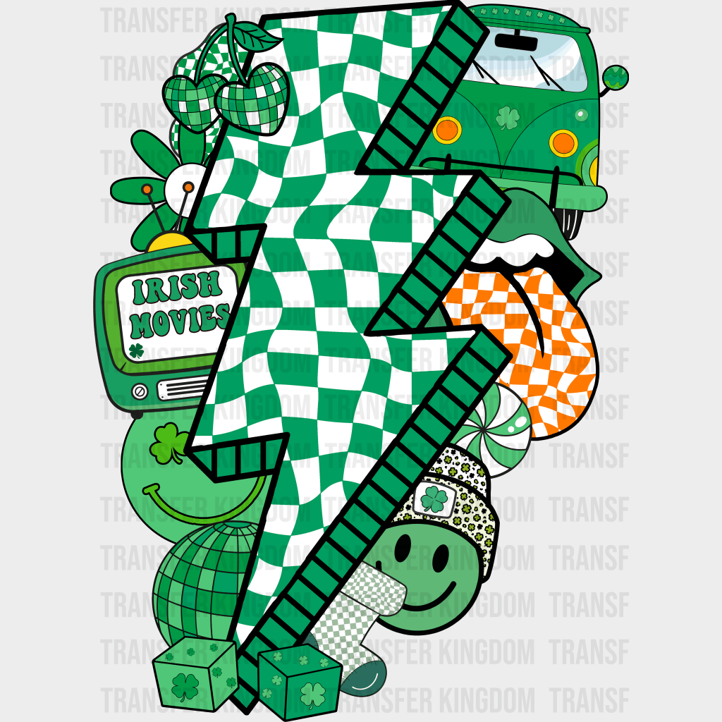 St. Patrick's Day Design - DTF heat transfer - Transfer Kingdom