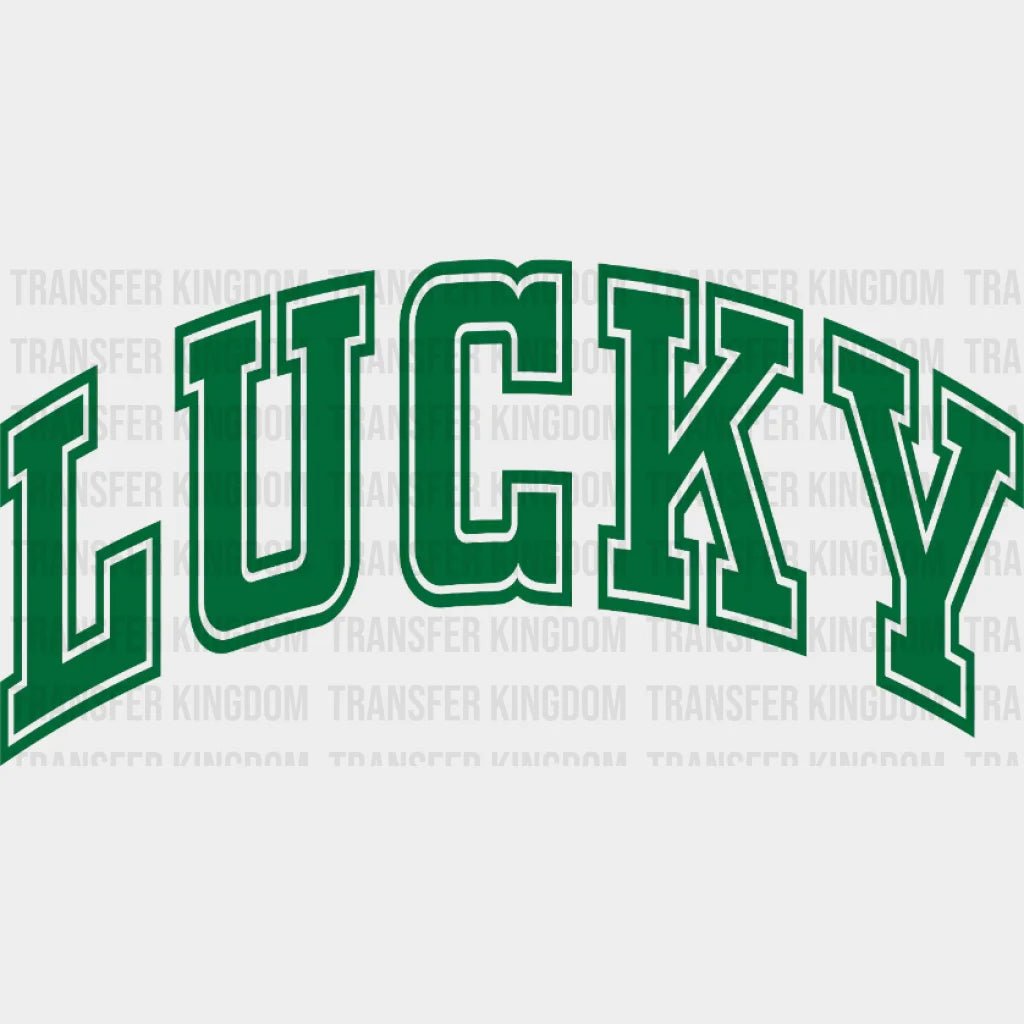 St. Patrick's Day Lucky Design - DTF heat transfer - Transfer Kingdom