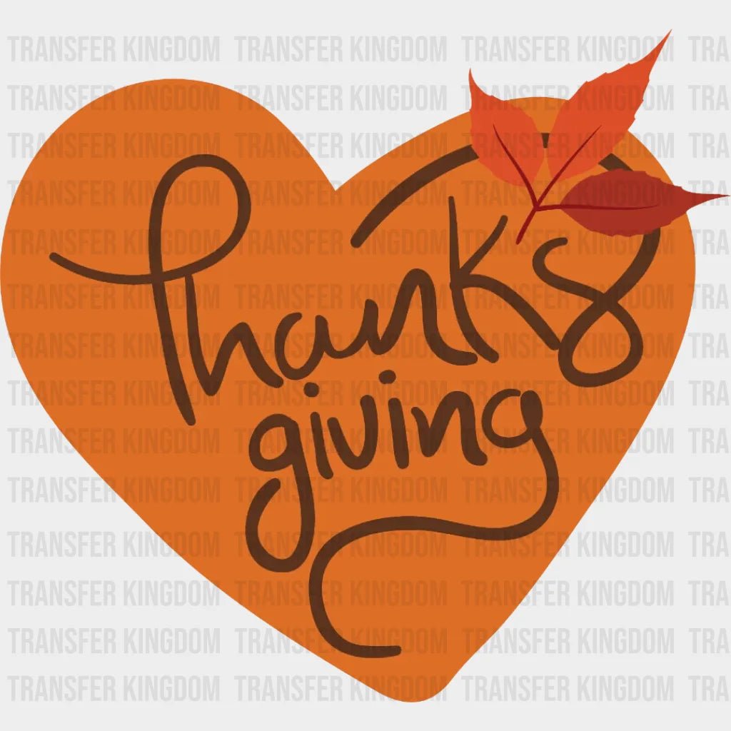 Thanksgiving Lover Design - Dtf Heat Transfer