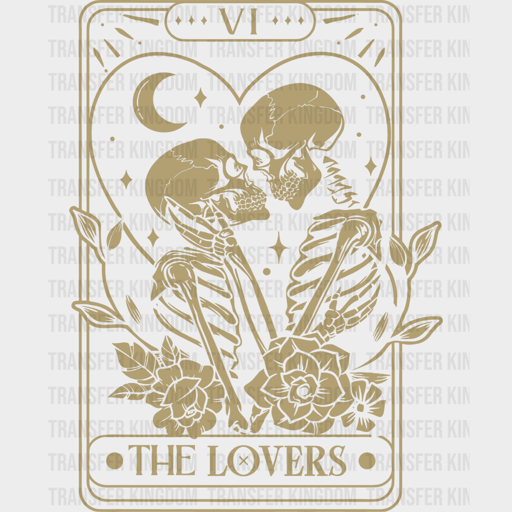 The Lovers Valentines Day Design - Dtf Heat Transfer