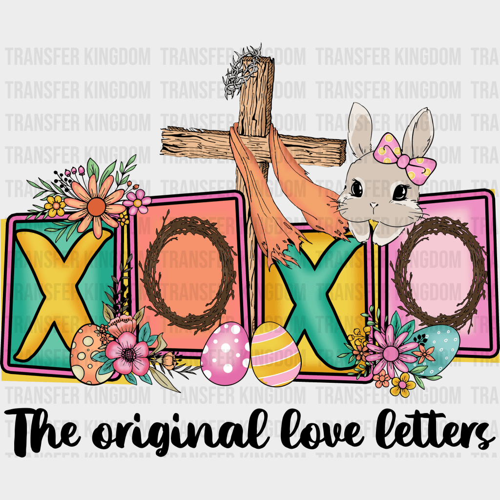 The Original Love Letter Easter Design - DTF heat transfer - Transfer Kingdom