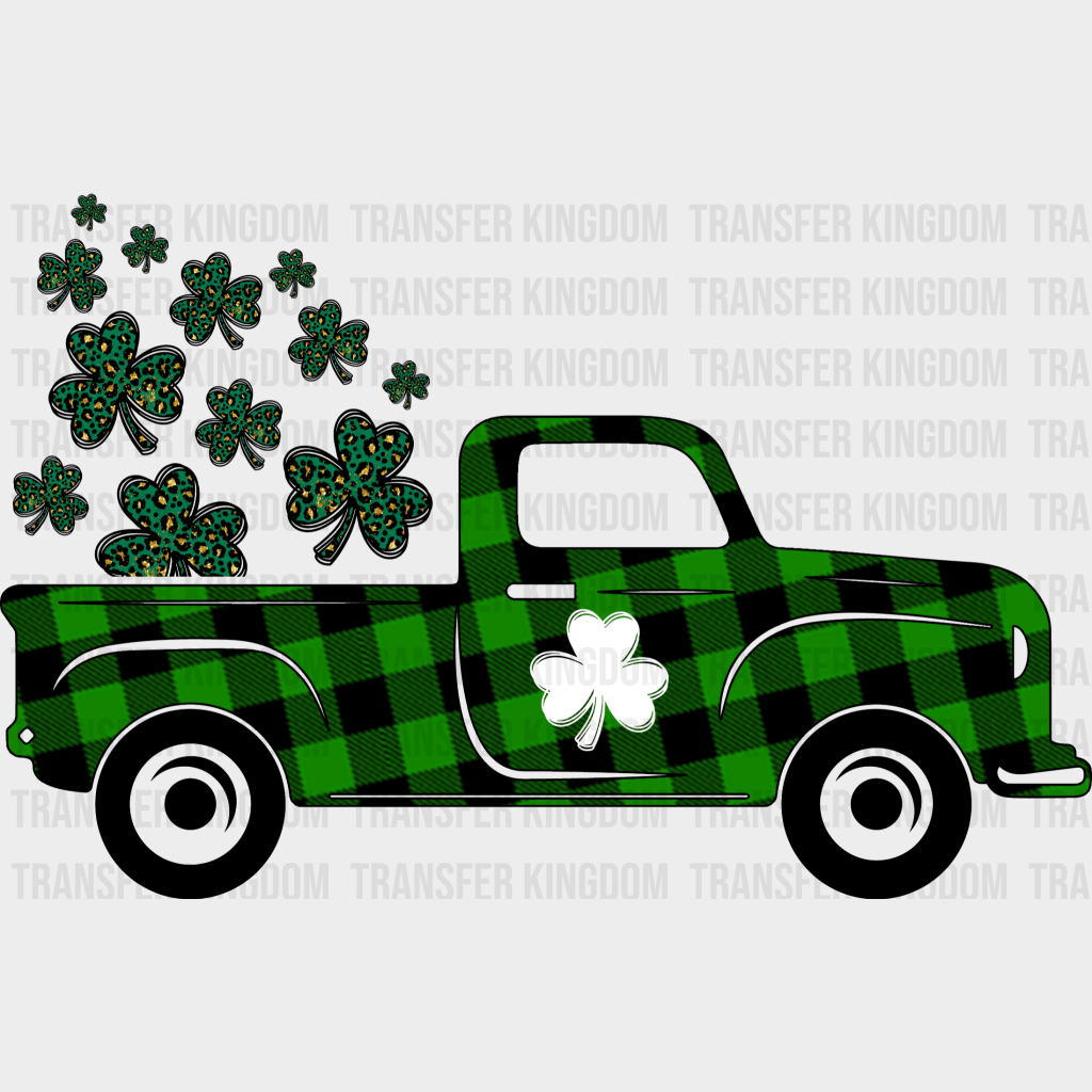 Truck St. Patrick's Day Design - DTF heat transfer - Transfer Kingdom