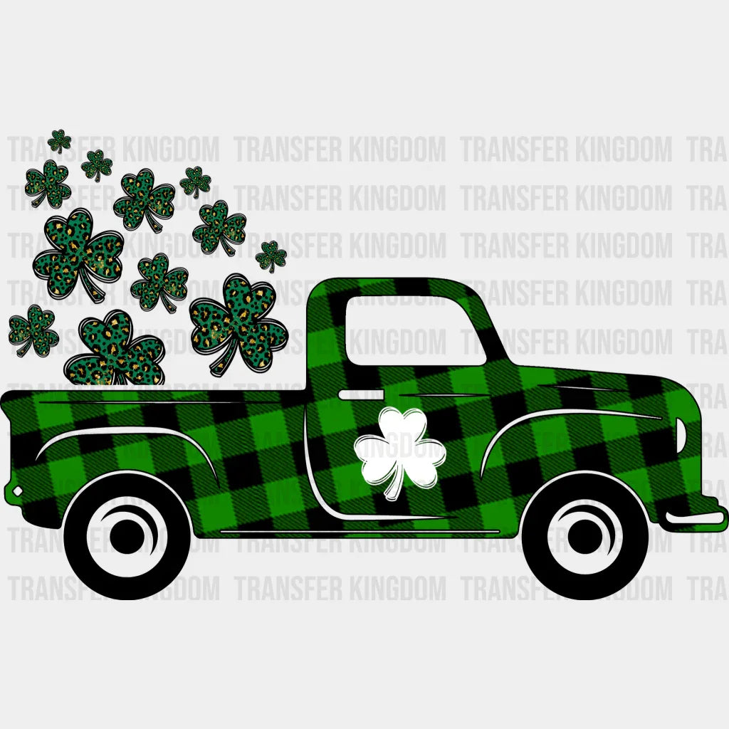 Truck St. Patrick's Day Design - DTF heat transfer - Transfer Kingdom