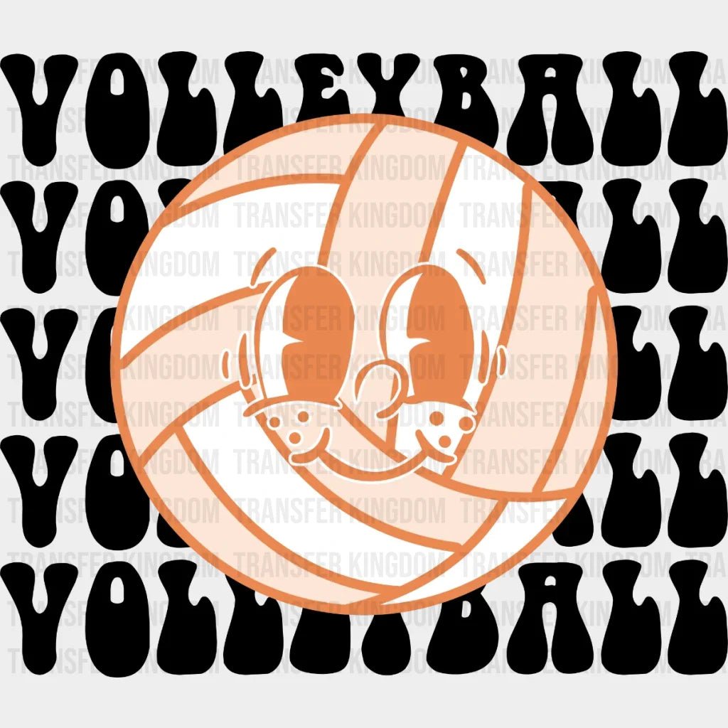 Volleyball Ball Dtf Transfer