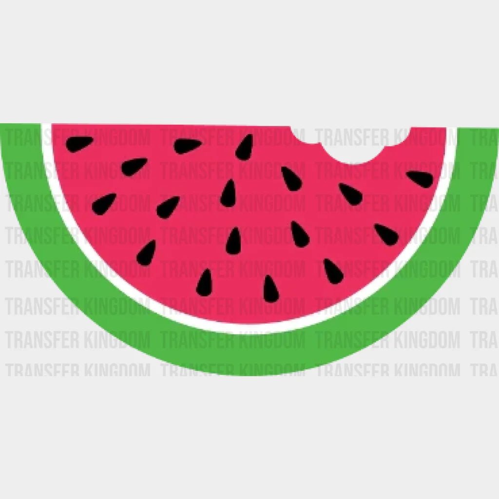 Watermelon Half Piece - Beach Vacation Design - DTF heat transfer - Transfer Kingdom
