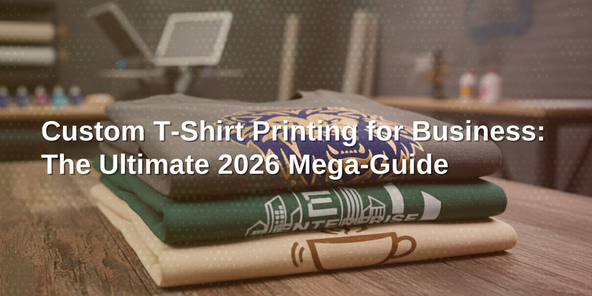 Custom T-Shirt Printing for Business: The Ultimate 2026 Mega-Guide ...