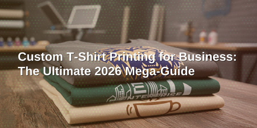 Custom T-Shirt Printing for Business: The Ultimate 2026 Mega-Guide