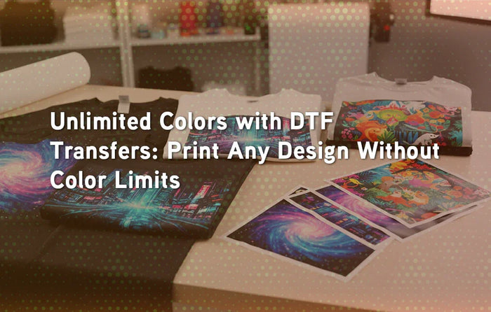 Unlimited Colors with DTF Transfers: Print Any Design Without Color Limits